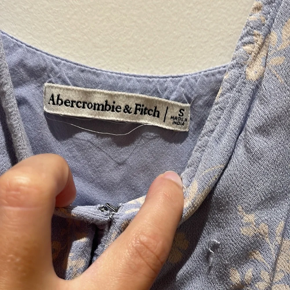 Blue Abercrombie wrap dress - Picture 5 of 6